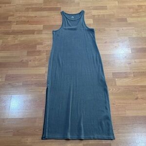 Aerie Ribbed High Neck Dress